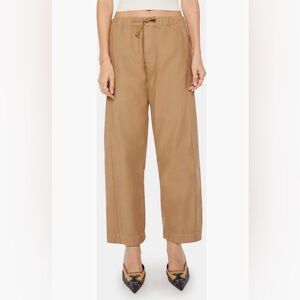 MOTHER The Drawn Half Pipe Cotton Drawstring Pants